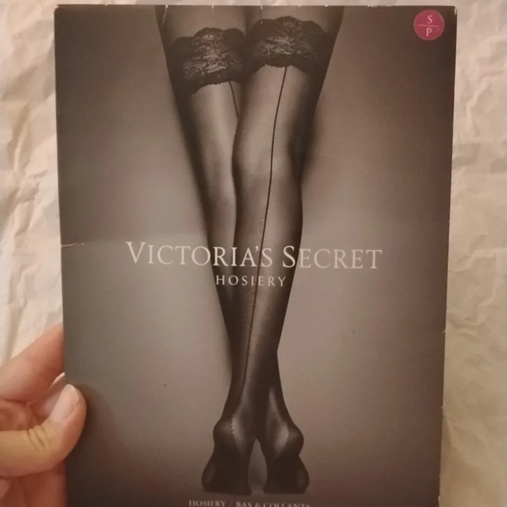 Victoria's Secret Pink Lace Top Thigh Highs